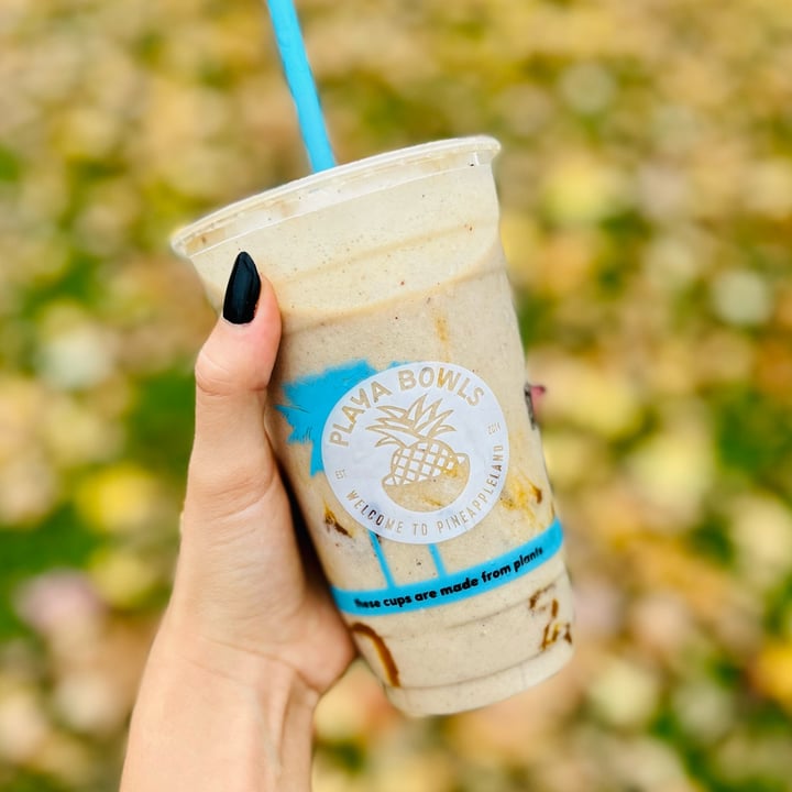 photo of Playa Bowls Pumpkin Pie Smoothie ~ Veganised shared by @alexanicole on  25 Nov 2022 - review