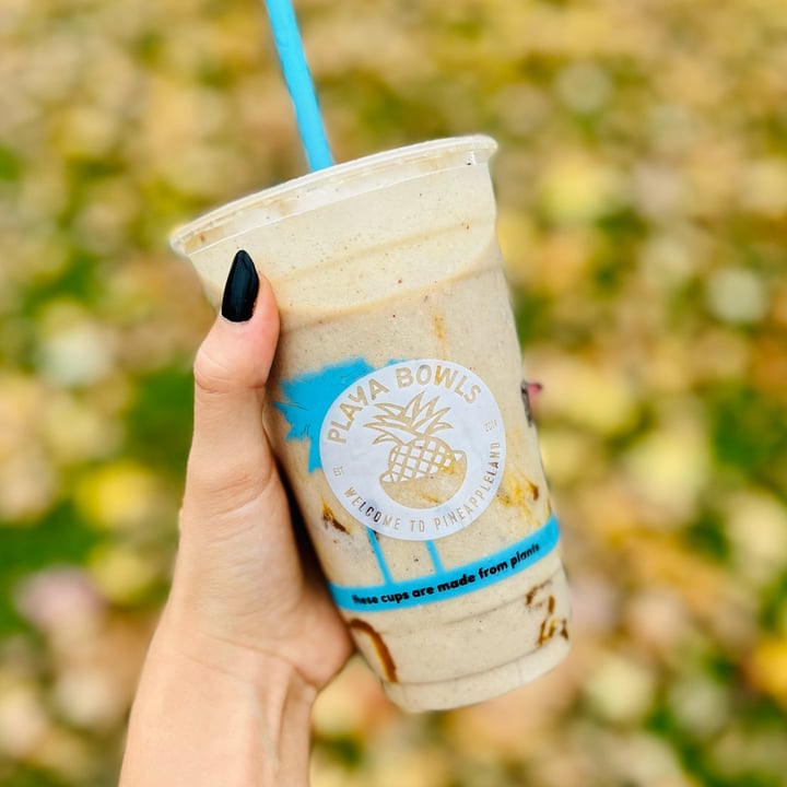 review photo of Playa Bowls Pumpkin Pie Smoothie ~ Veganised shared by @alexanicole on 25 Nov 2022 - review