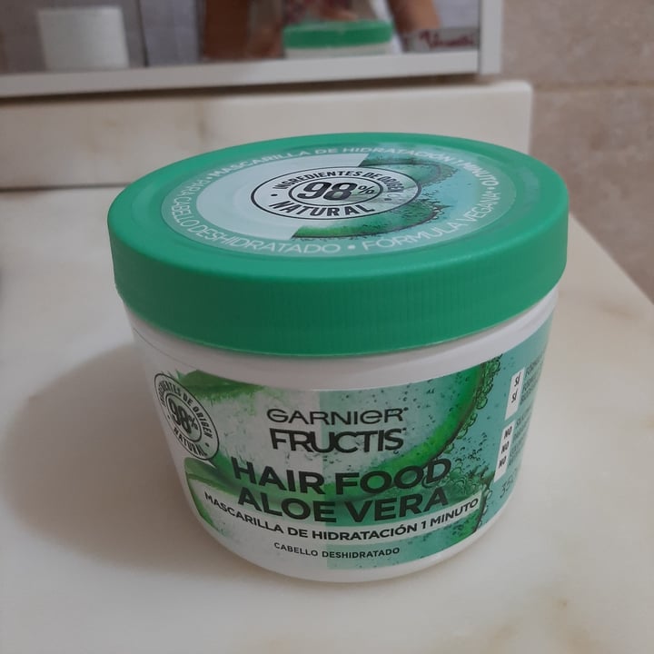 review photo of Garnier Mascarilla de hidratacion 1 minuto con Aloe Vera shared by @ivibartlett on 12 Apr 2021 - review