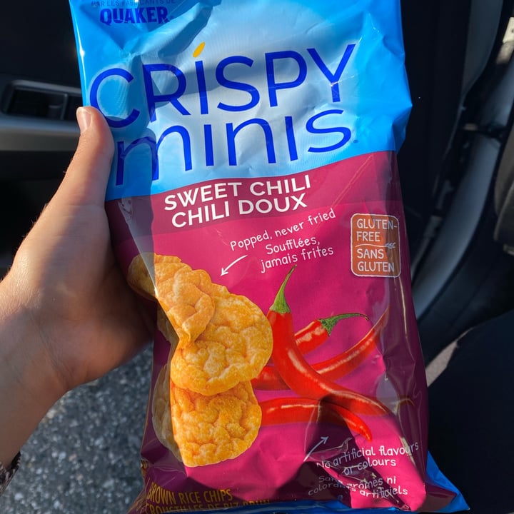 photo of Quaker Crispy mini Sweet Chili shared by @emilystamper on  23 Sep 2022 - review