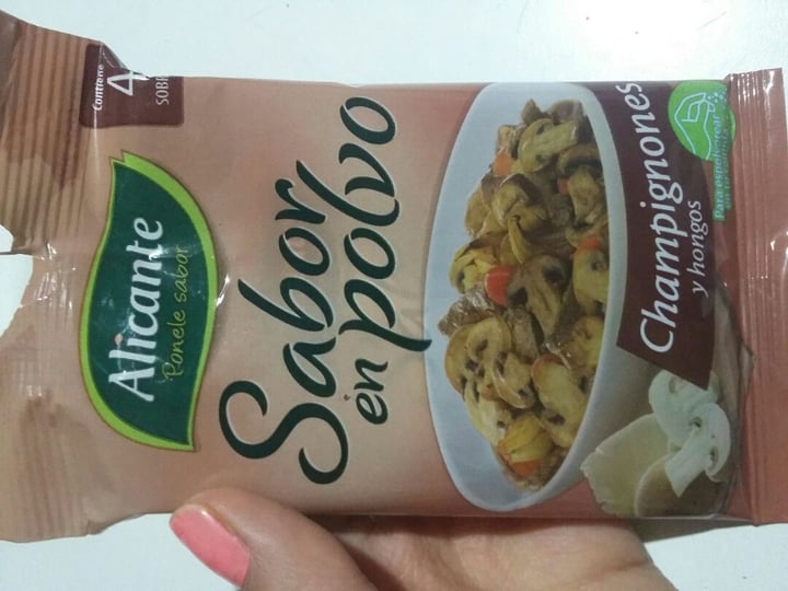 photo of Alicante Sabor en Polvo Champignones y Hongos shared by @xsxs on  18 Apr 2020 - review