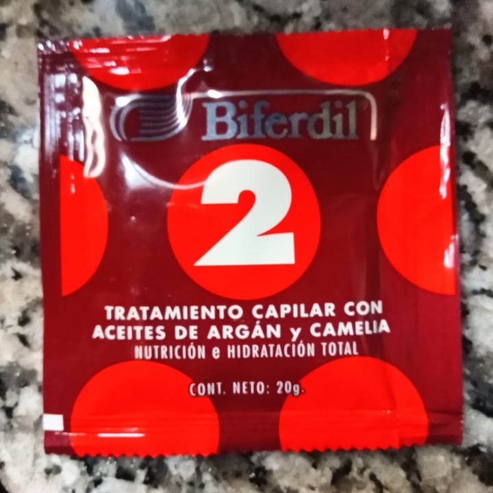 review photo of Biferdil Tratamiento capilar con Aceite de argan y Camelia. shared by @vampifortheanimals on 26 Dec 2020 - review