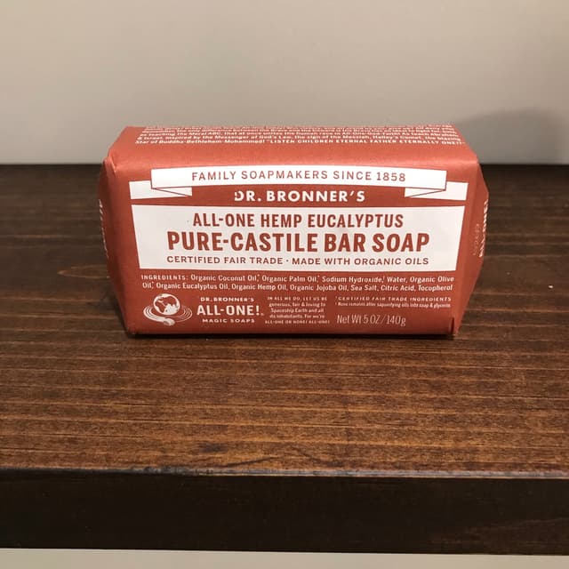 Pure Castile Bar Soap - Eucalyptus from Dr. Bronner's - Vegan Product ...