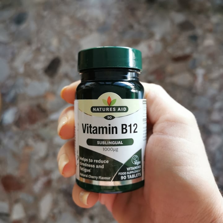 photo of natures aid Vitamin b12 sublingual shared by @chiarachico on  27 Jun 2022 - review