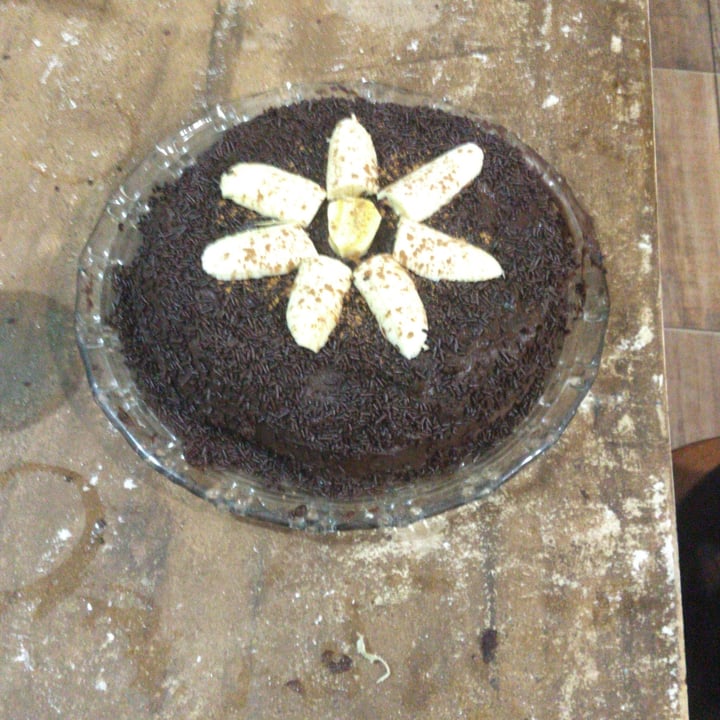 review photo of Bolo de chocolate com banana bolo shared by @cacauarte on 08 May 2022 - review