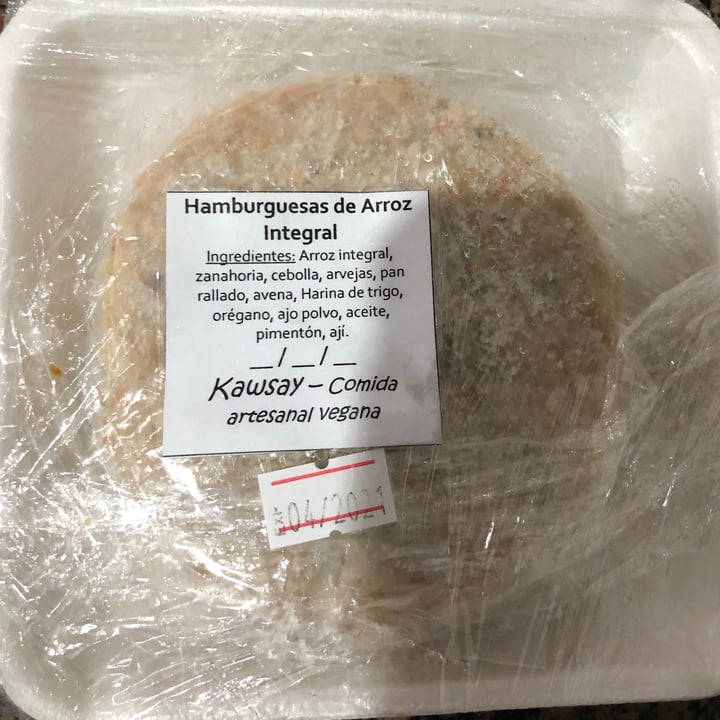 photo of Kawsay Comida Vegana Hamburguesas shared by @mbelengonzalez on  28 Nov 2020 - review