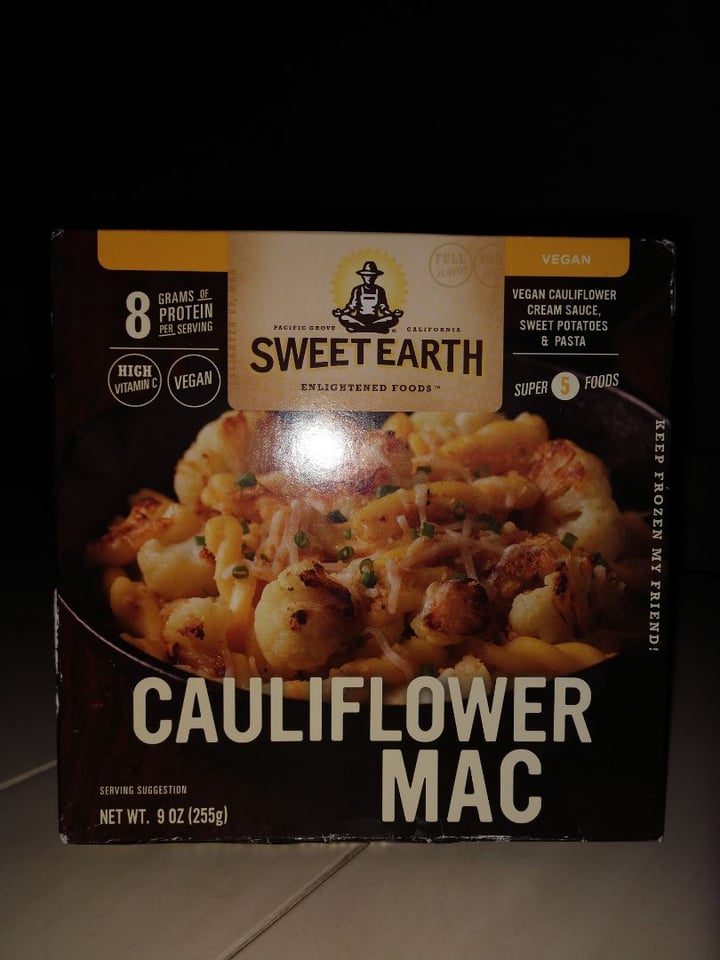 photo of Sweet Earth Cauliflower Mac shared by @mynameislisa on  05 Dec 2019 - review
