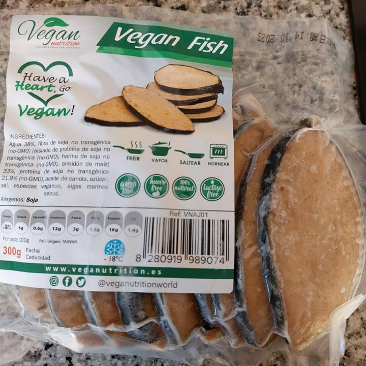 photo of Vegan Nutrition Vegan fish shared by @superraton on  11 Feb 2022 - review
