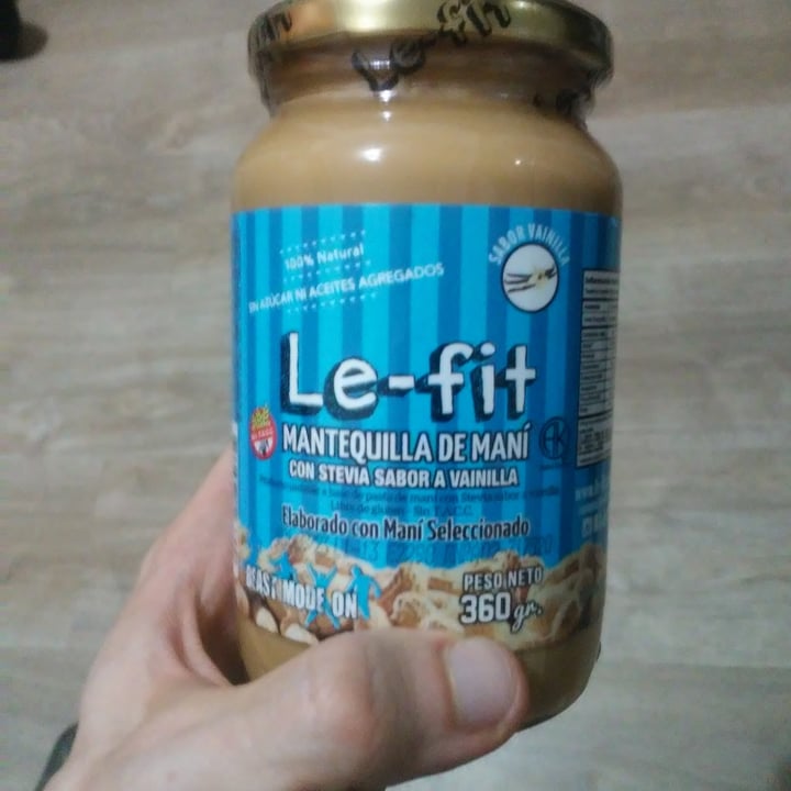 photo of Le-Fit Mantequilla De Maní Con Vainilla shared by @jip31 on  17 Nov 2022 - review