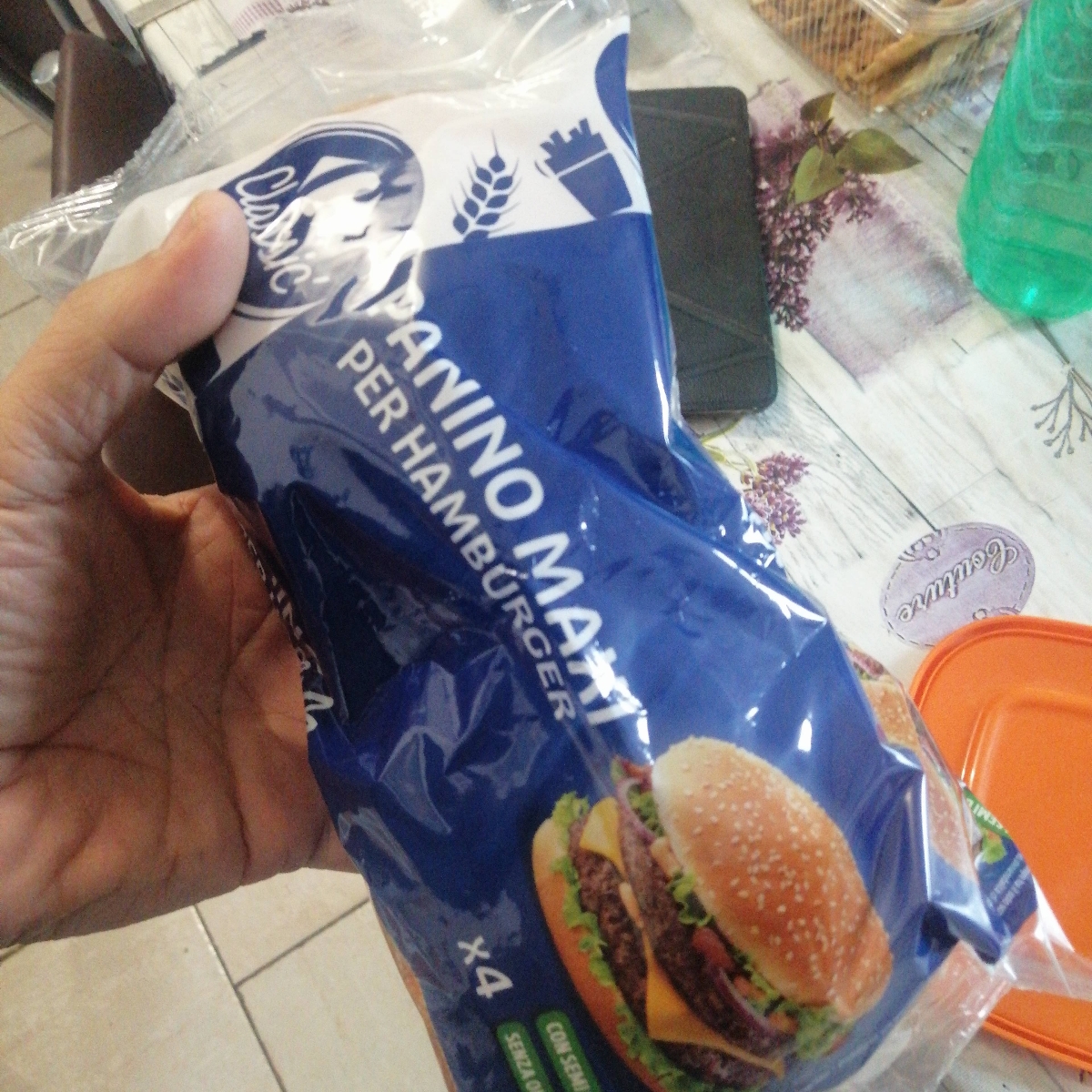 STAMPO PRESSA PANINO PER HAMBURGER GADGET CUCINA CREA PANINI FORMINA Utensile 8022044158518