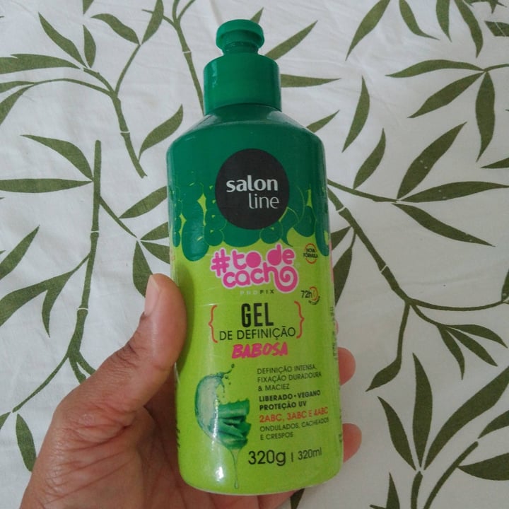 photo of Salon line #To de cacho gel de definição Babosa shared by @vivika on  23 Apr 2022 - review