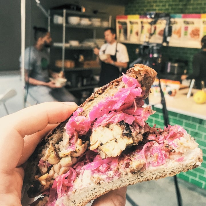 Mendocino Farms Central LA, Los Angeles, United States Tempeh sandwich