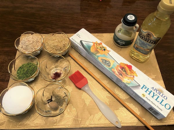 baklava ingredients