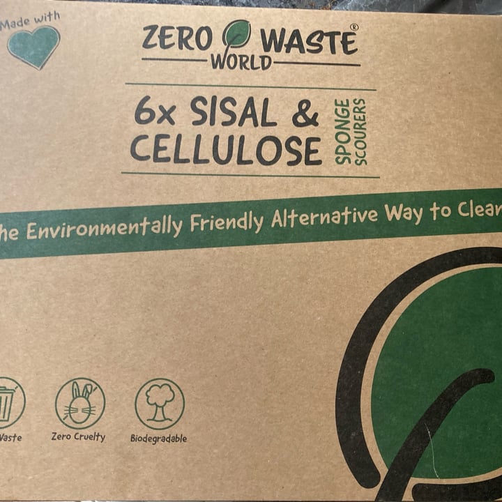 photo of Zero Waste World sisal&cellulose sponge Scourers shared by @laurap96 on  15 Aug 2022 - review