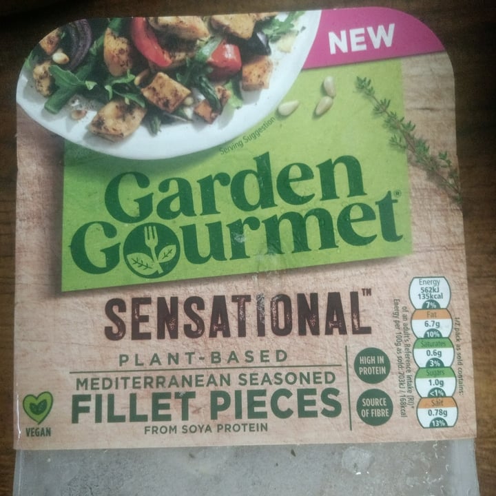 photo of Garden Gourmet Sensational filet pieces mediterranean seasoning shared by @don1mclean on  10 Sep 2022 - review