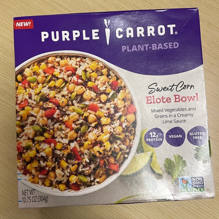 photo of Purple Carrot Sweet Corn Elote Bowl shared by @s10bee on  07 Aug 2021 - review