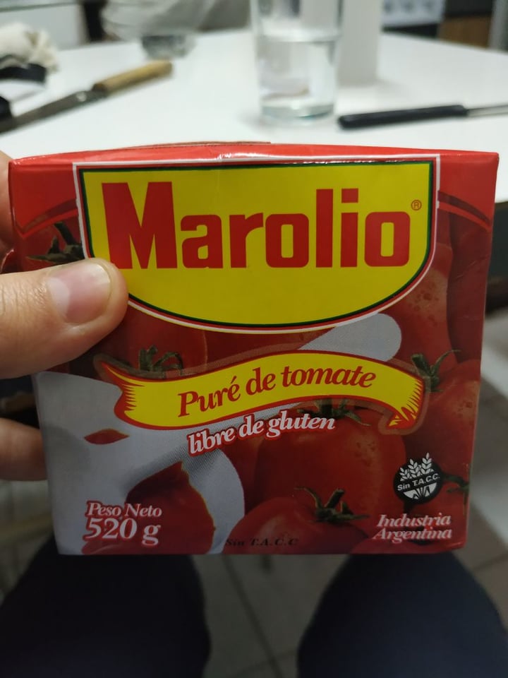 photo of Marolio Puré De Tomate shared by @bastegiano on  24 Dec 2019 - review