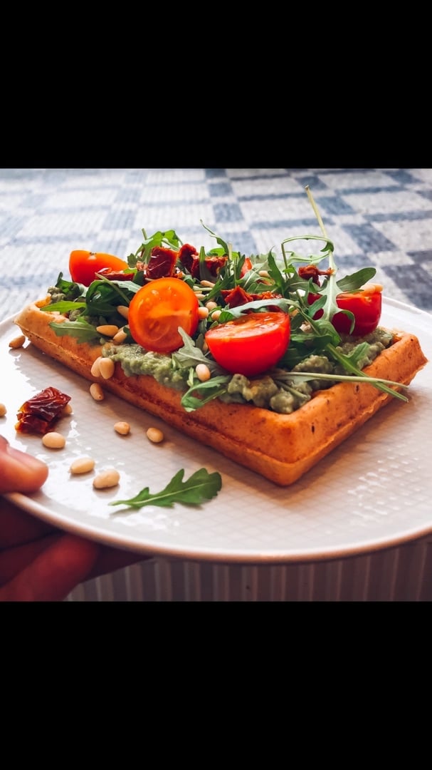 photo of Wafflin' Vegan Waffles shared by @plantbaseddennie on  14 Apr 2020 - review