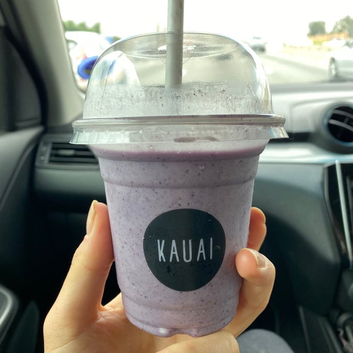 photo of KAUAI Sandton Peanut Butter Berry Smoothie shared by @erinjaimeheart on  12 Dec 2020 - review