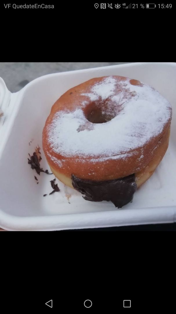 photo of Chök The Chocolate Kitchen Donut shared by @estelamagrini on  01 Apr 2020 - review