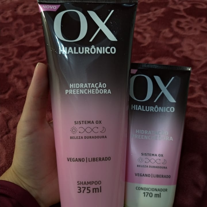 review photo of ox hialuronico shampoo shared by @mimichaltchuk on 17 Apr 2022 - review