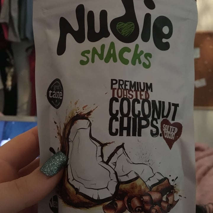 review photo of Nudie Snacks Coconut Chips Chocolate shared by @cduncan on 26 Jul 2020 - review