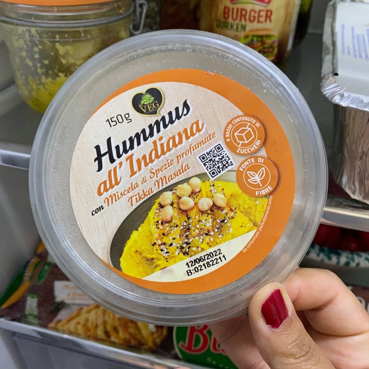 photo of ioVEG hummus all'indiana shared by @veronicadeangelis13 on  02 Jul 2022 - review