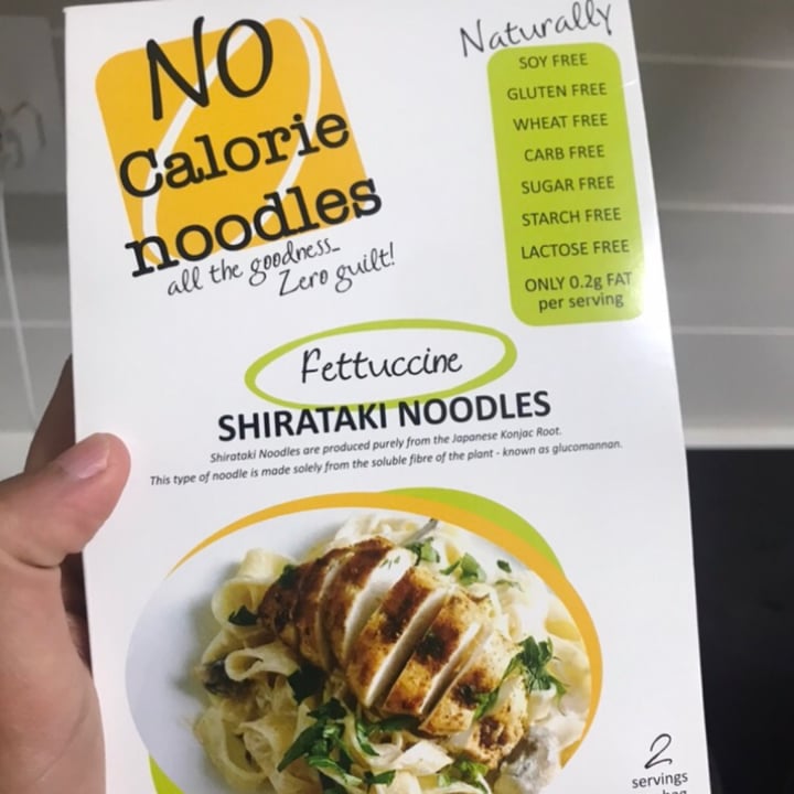 photo of Shirataki noodles Fettuccine noodles shared by @plantpoweredpayalla on  08 Dec 2020 - review