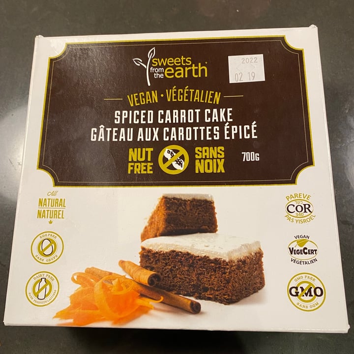 photo of Sweets from the Earth Spiced carrot cake shared by @blsnew on  19 Sep 2021 - review