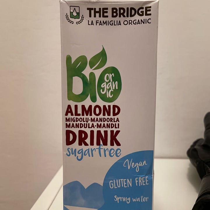 photo of The Bridge Almond Milk shared by @gloriasolaroli on  01 Apr 2022 - review