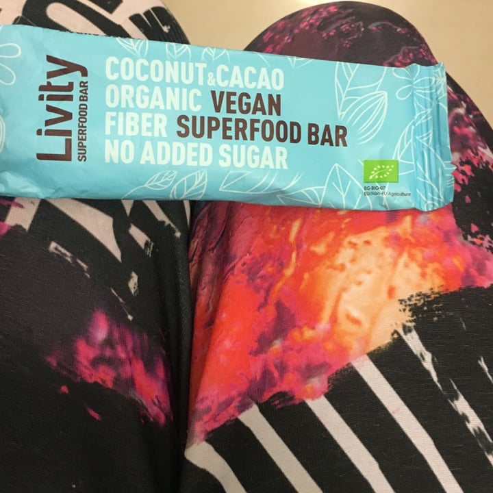 photo of Livity Coconut and Cacao shared by @gillhibbitt on  18 Feb 2022 - review