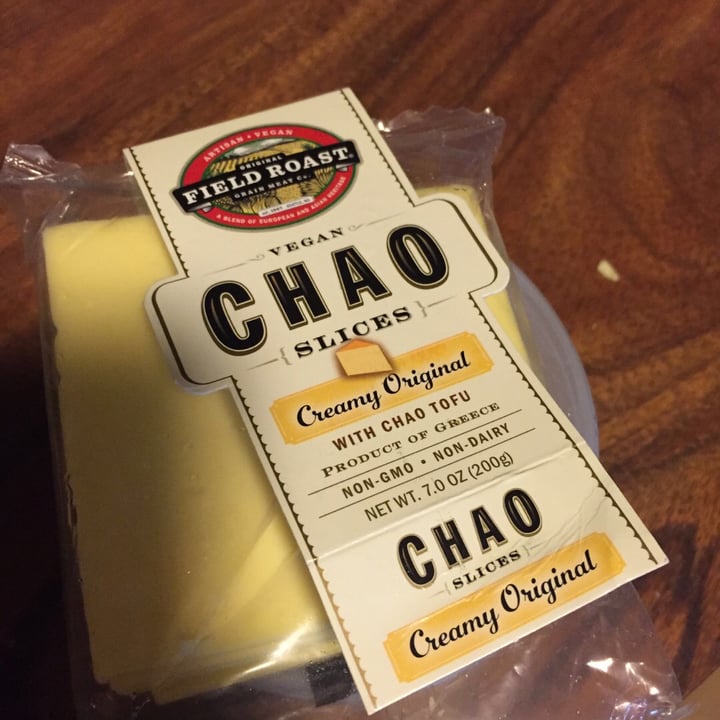 photo of Field Roast Creamy Original Chao Slices shared by @haleymae on  09 Jan 2020 - review