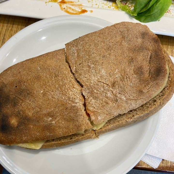 photo of COCONARANJA tienda & resto Sandwich Cheddar Vegano shared by @laritaveganita on  25 Aug 2022 - review