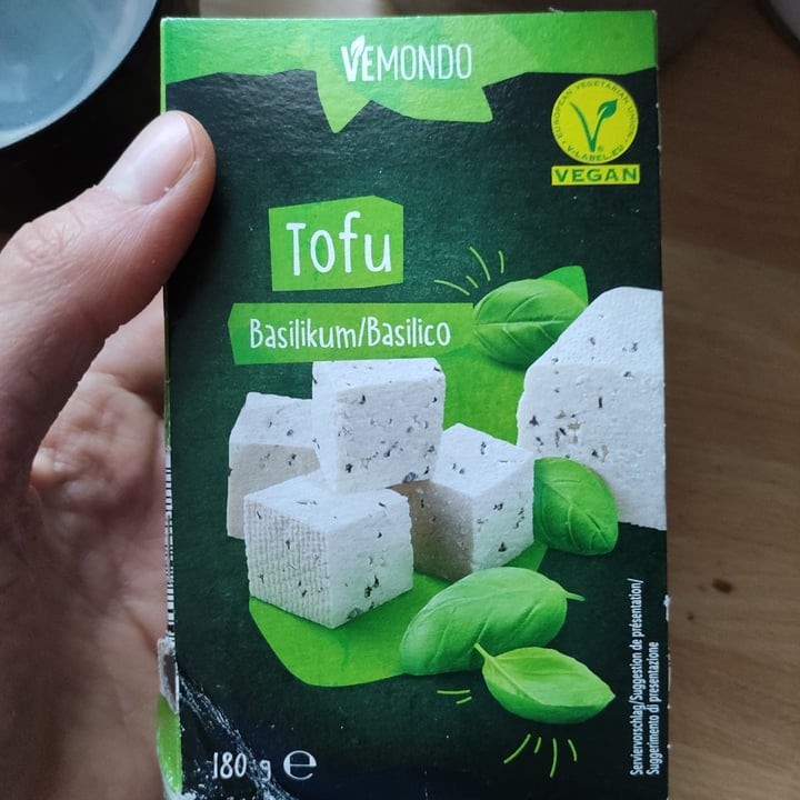 photo of Vemondo Tofu Basil shared by @cinnamonmeringa on  31 Jan 2022 - review