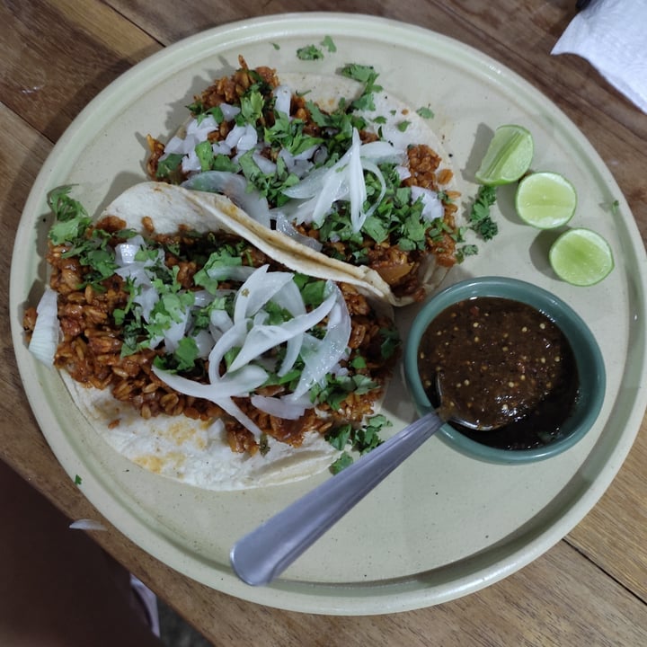 photo of Chicozapote Tacos de Chicharrón de avena shared by @karlacastorena on  16 Jul 2021 - review