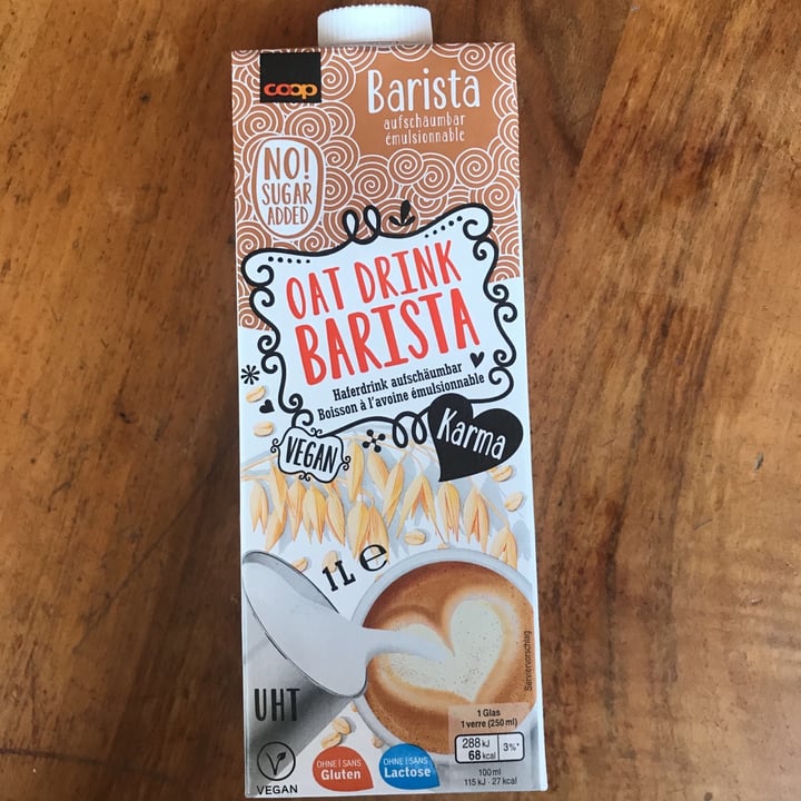 photo of Coop Oat Drink Barista shared by @rebekka31 on  26 May 2020 - review