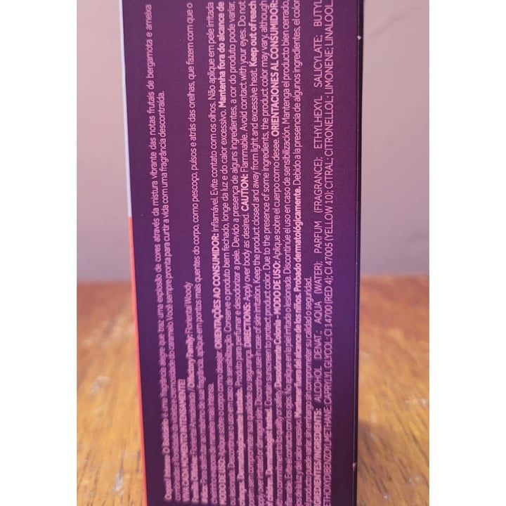 review photo of O Boticário desodorante colônia Oopss! shared by @rebecaribeirobraga on 29 Jun 2022 - review