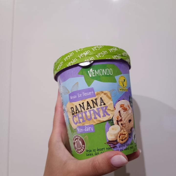 photo of Vemondo  Banana Chunk Ice Cream shared by @beatrizlp2911 on  08 Aug 2022 - review