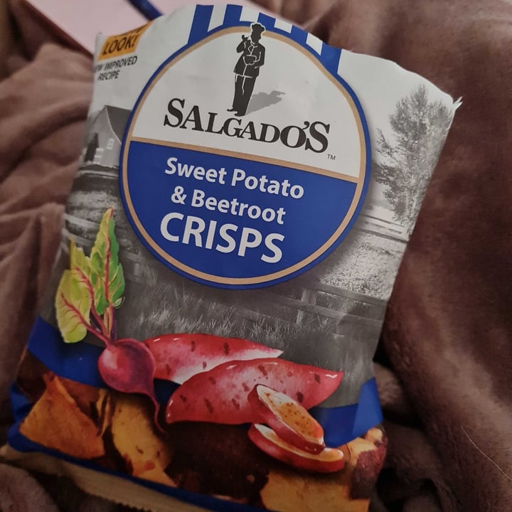 review photo of Salgados Sweet Potato and Beetroot crisps shared by @shevy on 04 Jul 2021 - review
