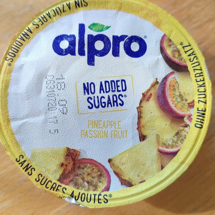 review photo of Alpro Ananas Fruit Passion Yogurt shared by @newmimi on 17 Sep 2022 - review