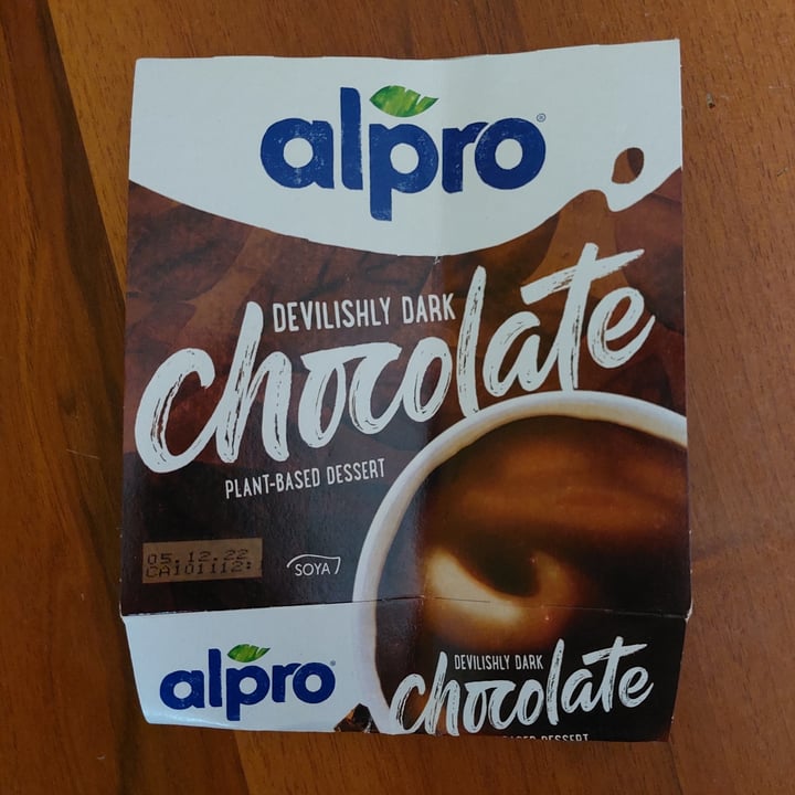 photo of Alpro Devilishly Dark Chocolate Plant-based Dessert shared by @letirivoli on  19 Jun 2022 - review