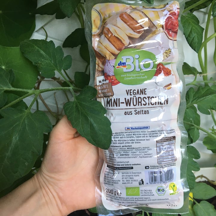 photo of dmBio Mini Würstchen Wiener Art shared by @nicolex on  25 Jun 2021 - review