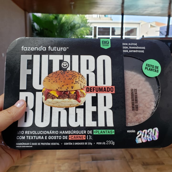 photo of Fazenda Futuro - Future Farm Futuro Burger Defumado shared by @roselinegrelli on  21 Apr 2022 - review