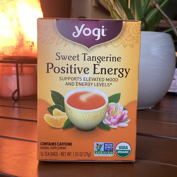 review photo of Yogi Tea Organic Sweet Tangerine Positive Energy shared by @ohlilian on 18 Aug 2022 - review