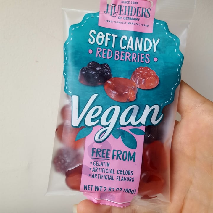 photo of J. Luehders of Germany Soft candy (Red berries) shared by @hannahcoops on  25 Oct 2020 - review