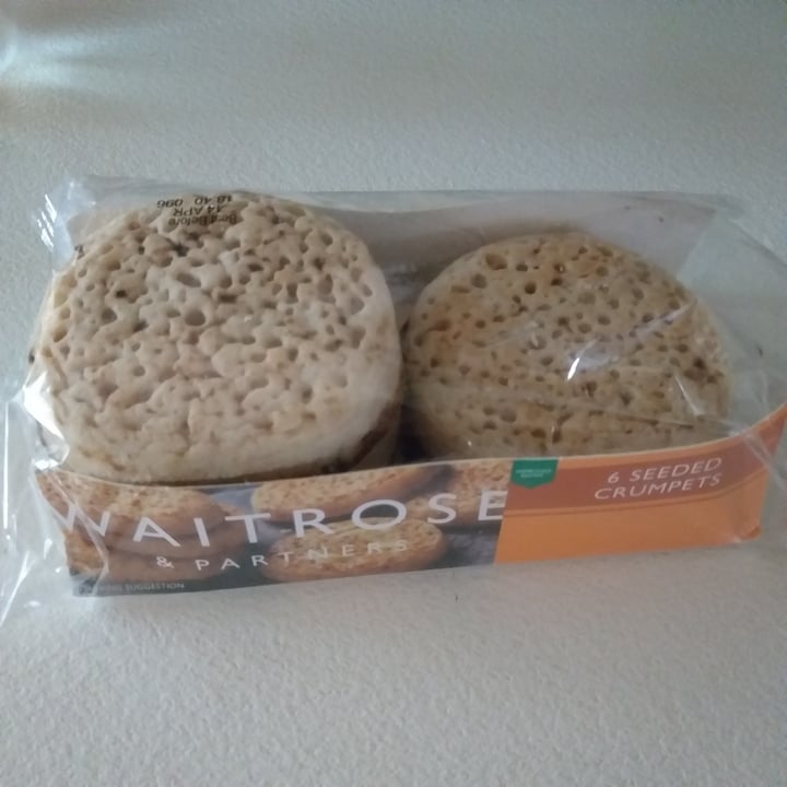 review photo of Waitrose 6 Seeded crumpets shared by @carlakaralis on 16 Jun 2022 - review