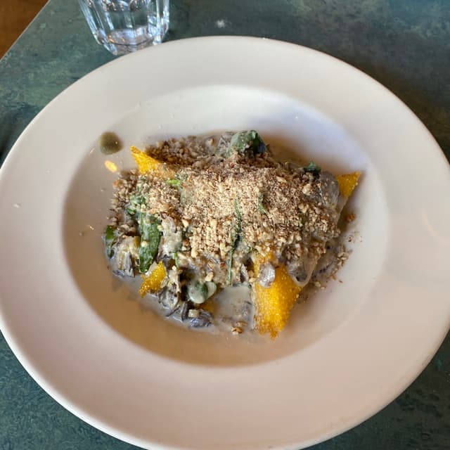 Photo of the dish “Warm-hearted (polenta cakes)”