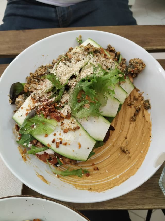 Photo of the dish “Lasaña cruda”