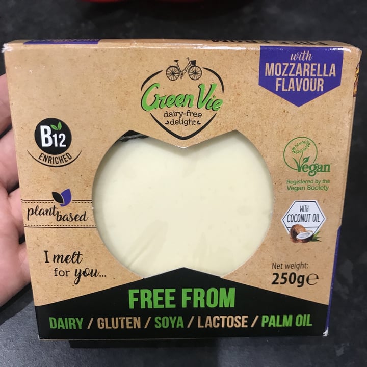 photo of GreenVie Foods Plant Based Mozzarella shared by @raqz on  04 Nov 2020 - review
