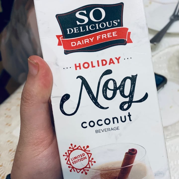 So Delicious Dairy Free Holiday Nog Coconutmilk Review abillion
